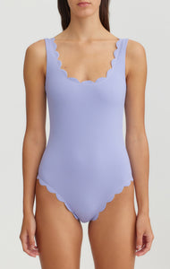 MARYSIA Palm Springs Maillot in Dawn Shell Print