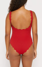 MARYSIA Palm Springs Maillot in Scooter/Beet