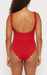 MARYSIA Palm Springs Maillot in Scooter/Beet