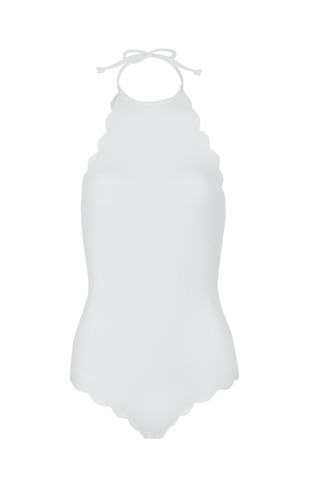 MARYSIA Long Torso Mott Maillot in Coconut