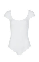 MARYSIA Scalloped Mexico Maillot in Coconut