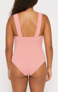 MARYSIA Lehi Maillot in Pink Sands