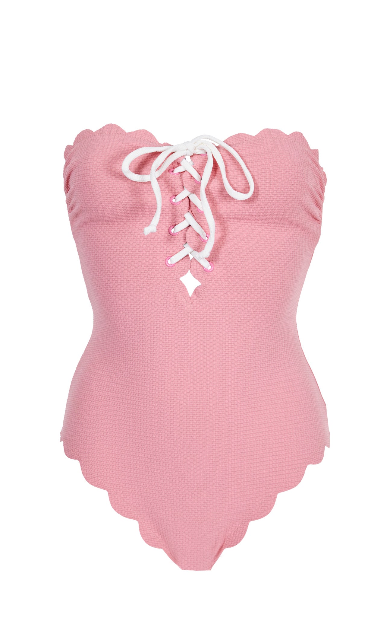 MARYSIA Chesapeake Tie Maillot in Pink Sands/ Bay