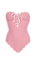 MARYSIA Chesapeake Tie Maillot in Pink Sands/ Bay