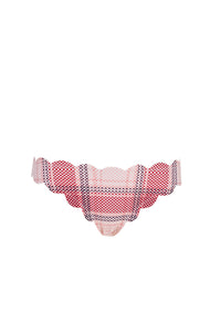 MARYSIA Antibes Bottom in Plaid Bloom