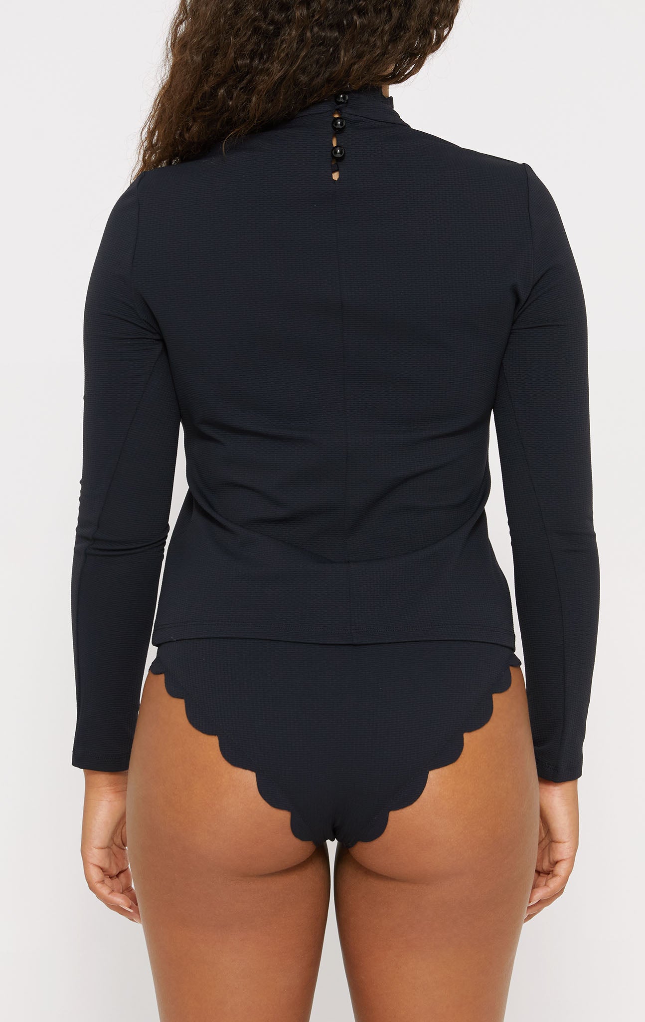 MARYSIA Swamis Rashguard in Black