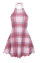 MARYSIA Bianca Dress in Plaid