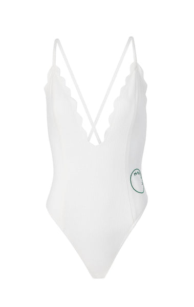 andmary Coco pleats swimwear white 新品 ANDMARY】Coco pleats swimwear