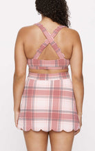 MARYSIA Serena Top in Plaid