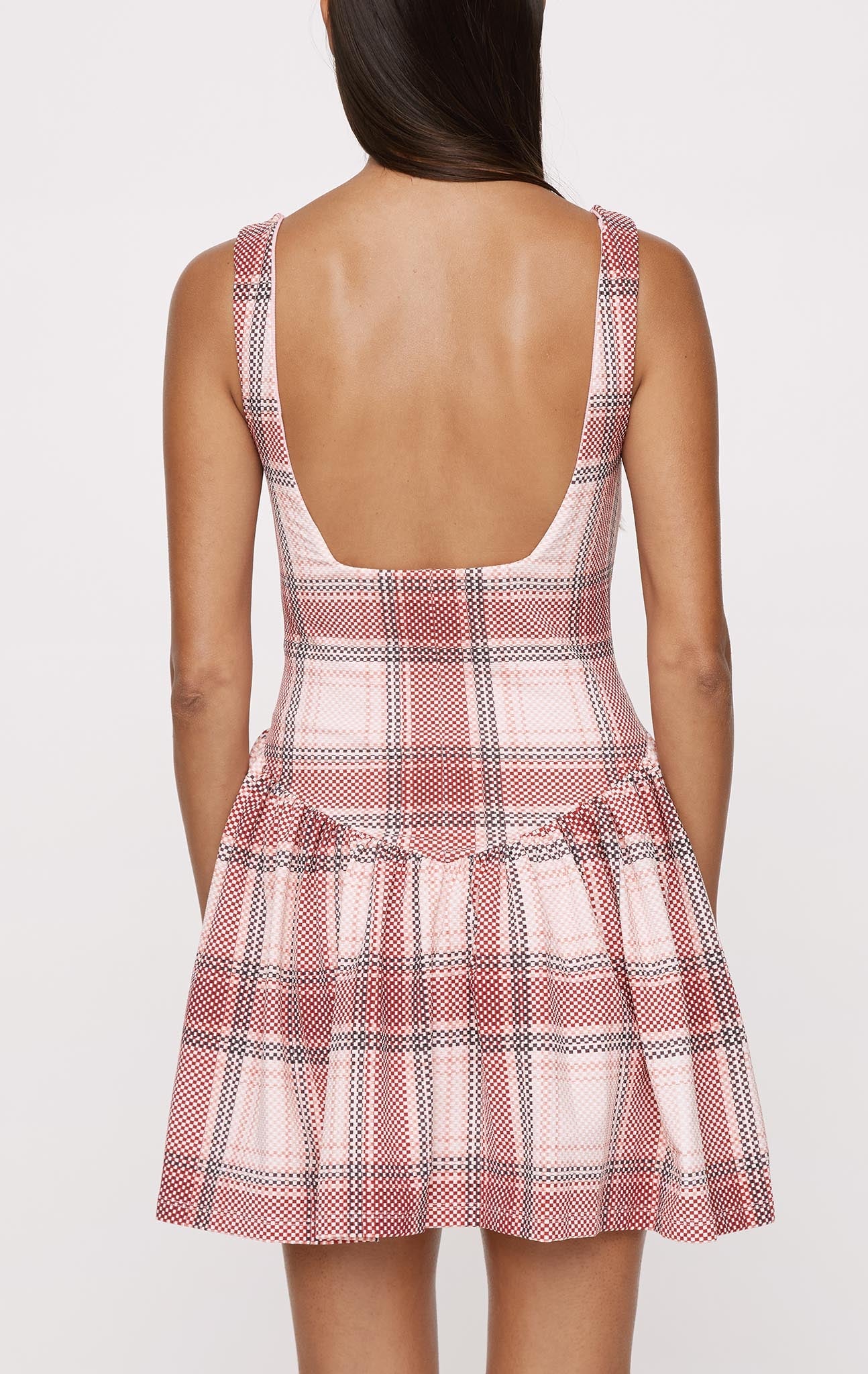 MARYSIA Molla Dress in Plaid