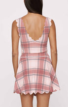 MARYSIA Venus Top in Plaid