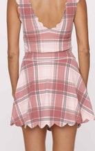 MARYSIA Monica Skirt in Plaid