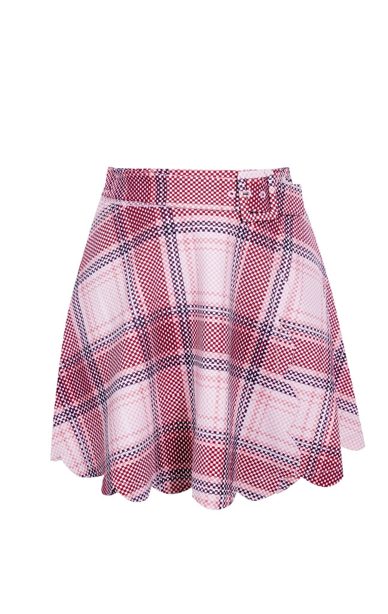 MARYSIA Monica Skirt in Plaid