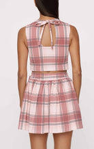 MARYSIA Martina Skirt in Plaid