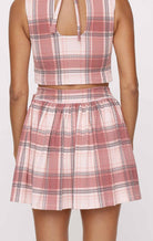 MARYSIA Martina Skirt in Plaid