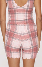 MARYSIA Billy Jean Shorts in Plaid