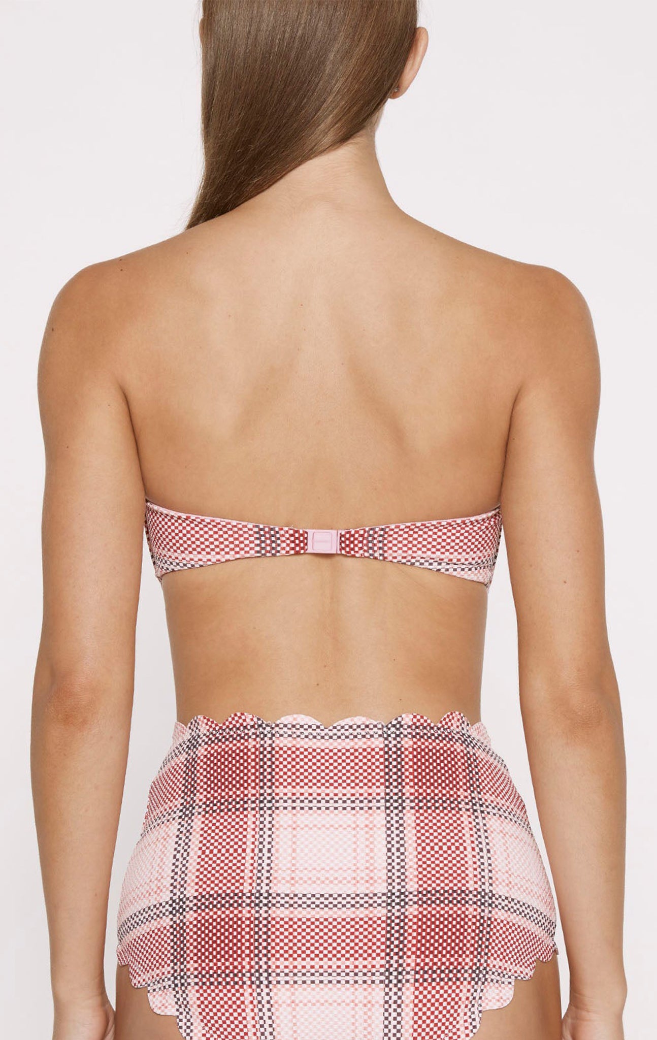 MARYSIA Antibes Top in Plaid