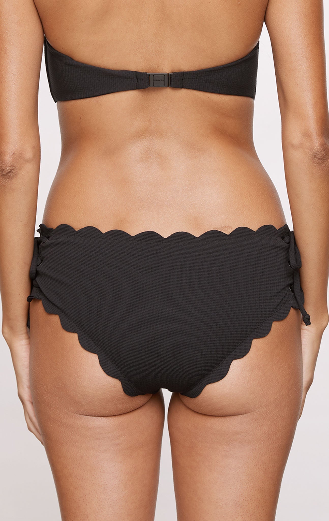 MARYSIA Spring Tie Bottom in Black/Indigo
