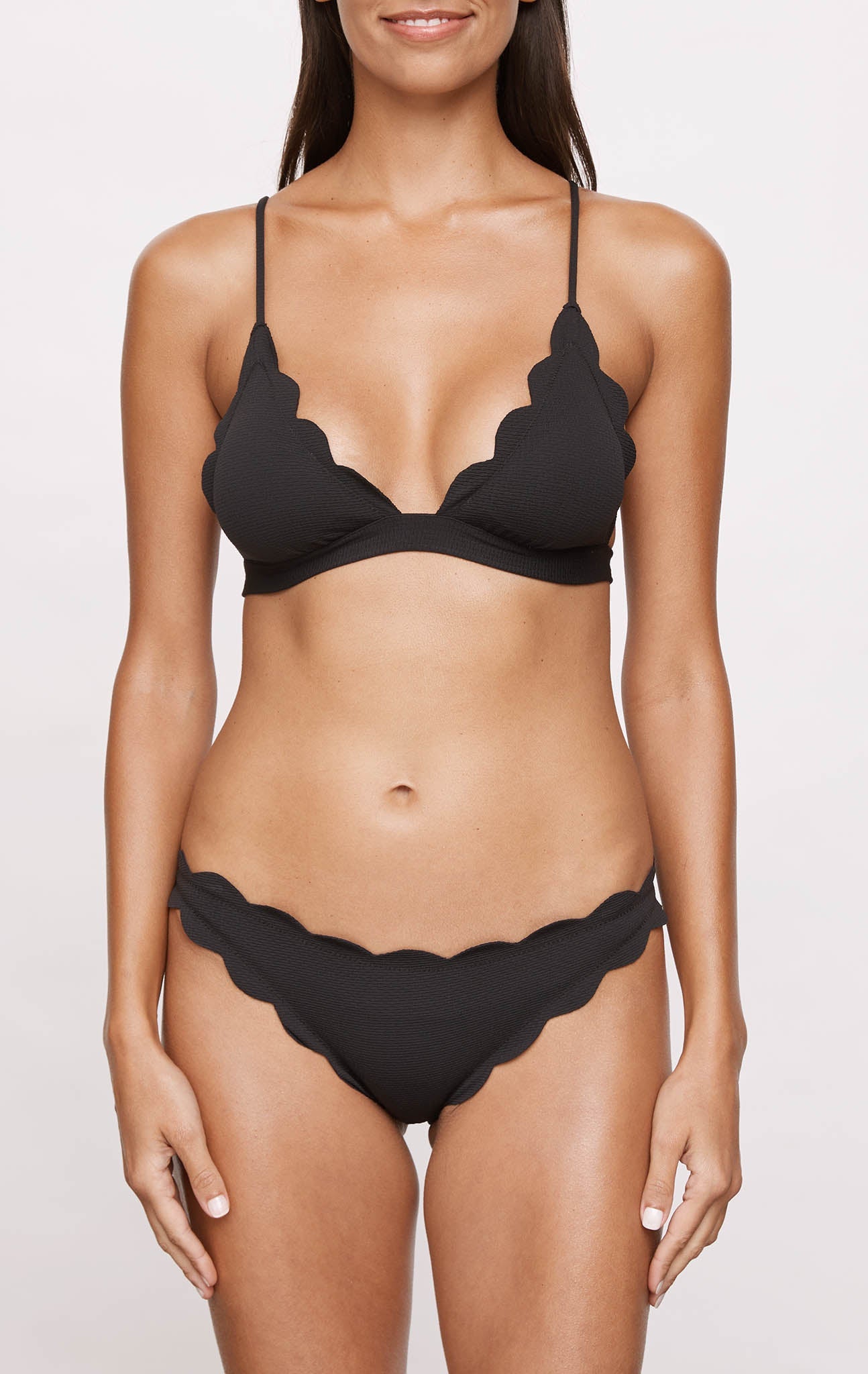 MARYSIA Antibes Bottom in Black Indigo