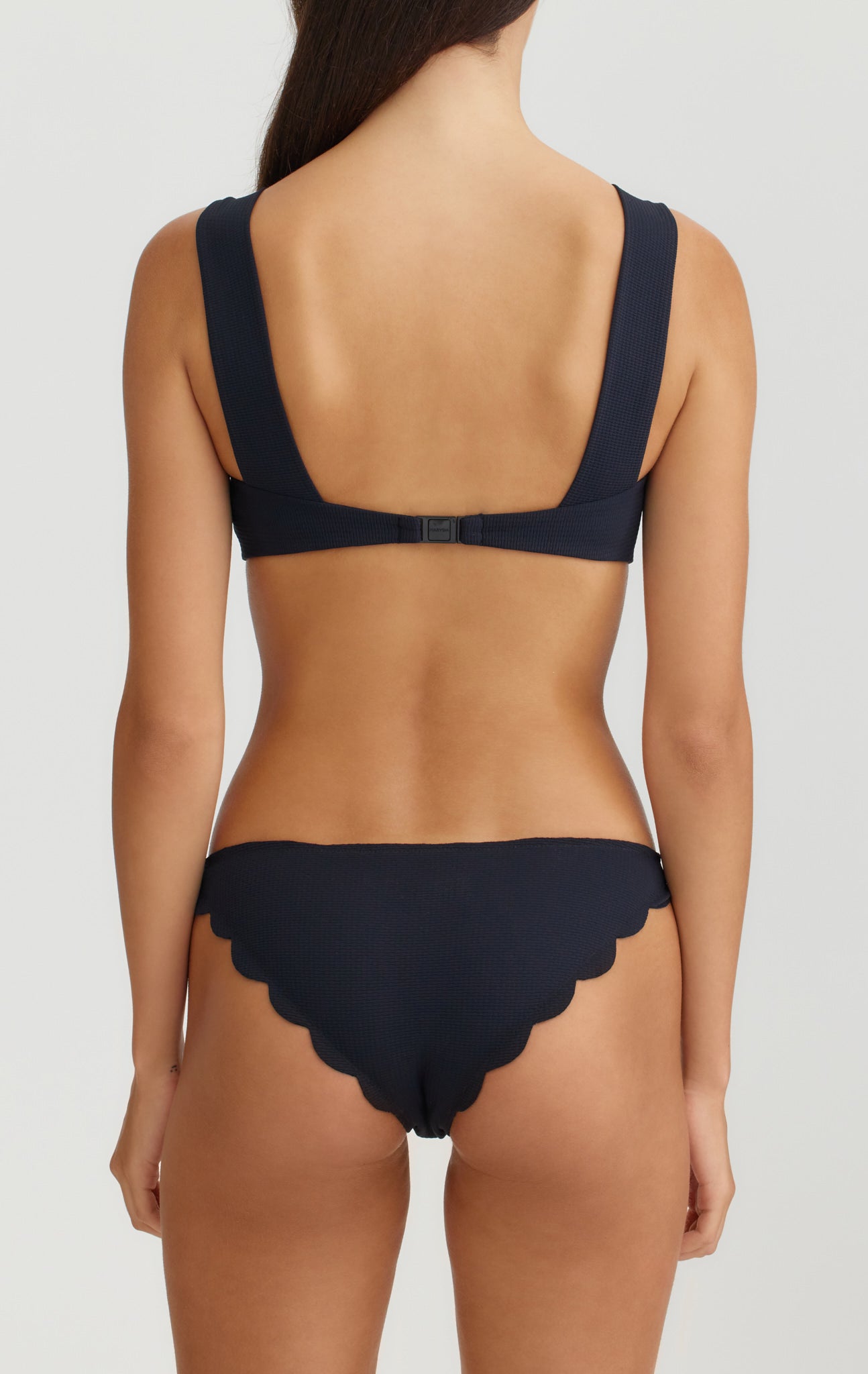 MARYSIA Broadway Bottom and North Top in Black Indigo