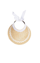 MARYSIA Giga Visor in Natural/Coconut