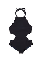 MARYSIA Bumby Mott Cutout Maillot in Black/Indigo