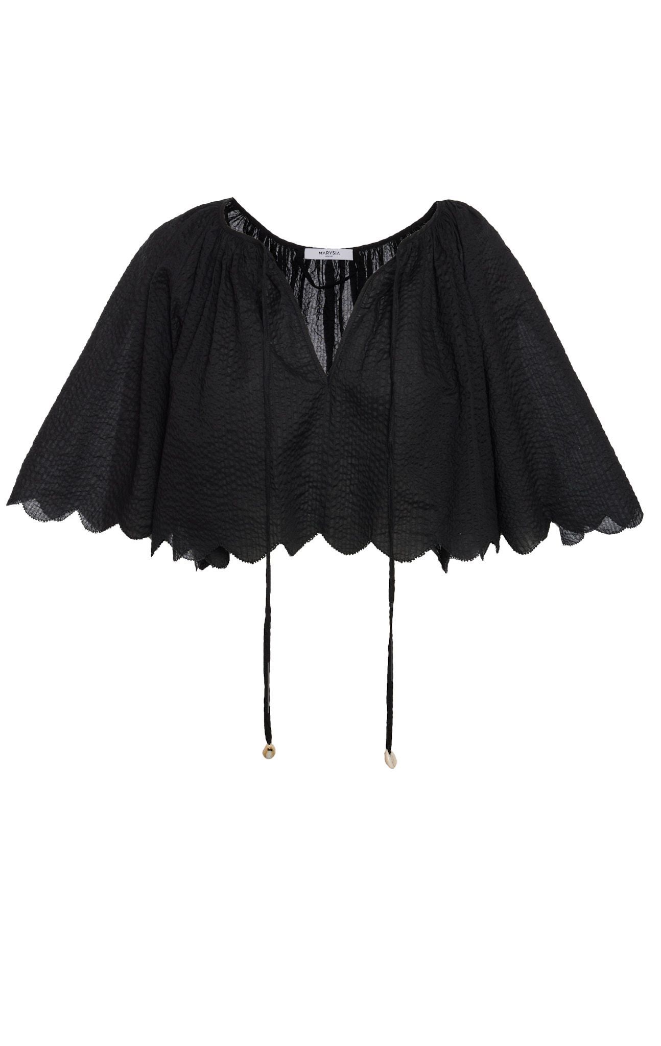 Moonstone Top in Black